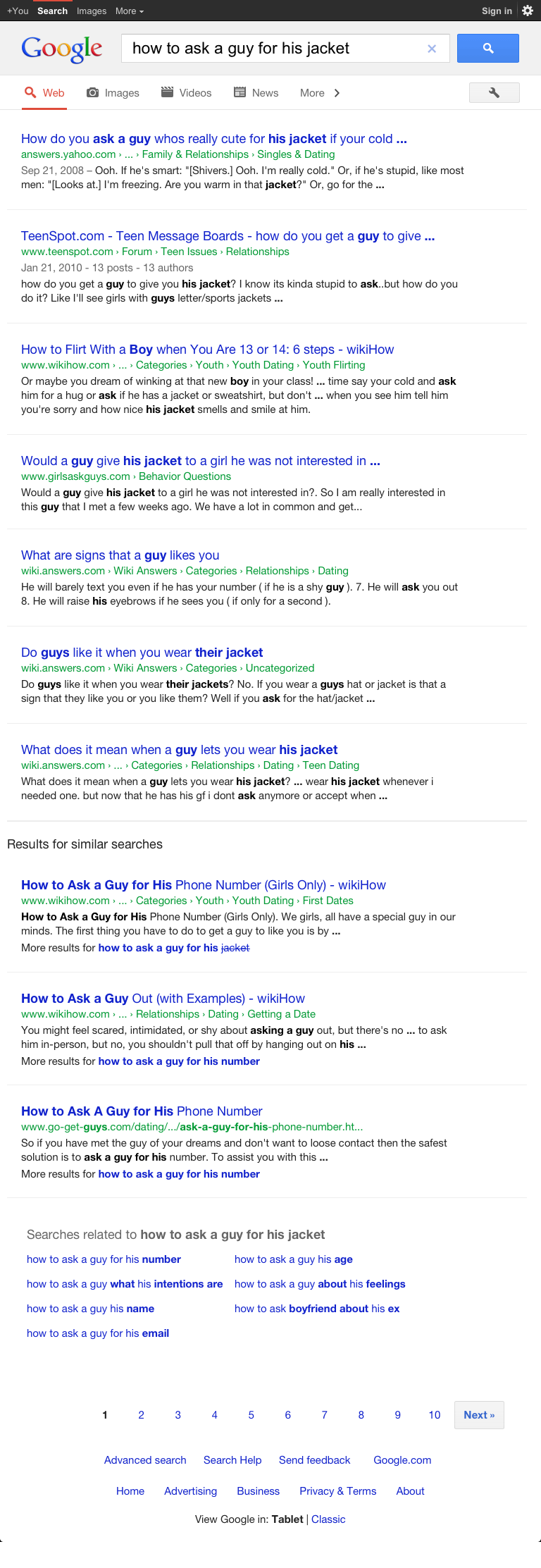 google-recherche-similaire