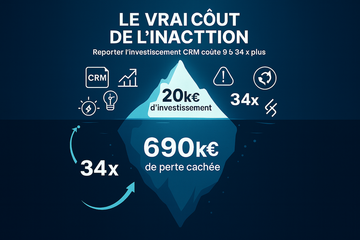 cout inaction investissement CRM